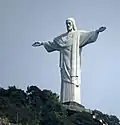 Le Christ Rédempteur après restauration.