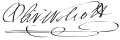Signature de Oliver Wolcott, Jr.