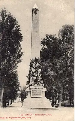 Monument à Carnot (1896), Nancy.