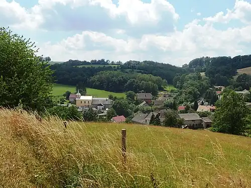 Village d'Obědné.