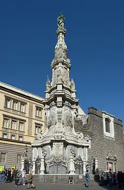 Obélisques de Naples Flèche de Guglia.