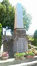 Le monument aux morts.