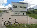 Obertauern, plaque