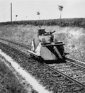 Draisine blindée tchèque