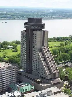 Vue aérienne.