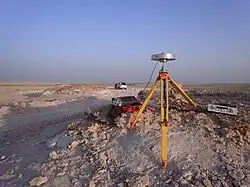 Observation du réseau géodésique de base - Qatar - Arabie Saoudite