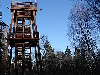 Tour observation au sommet du mont Baldy.
