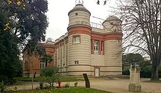 La façade Est du bâtiment d'Urbain Vitry.