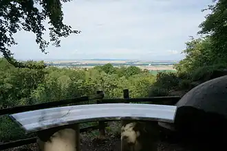 La vue depuis l'observatoire du Mont Sinaï.