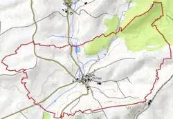 Carte topographique