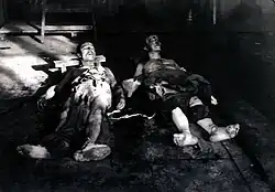 Cadavres de René Valet et Octave Garnier.