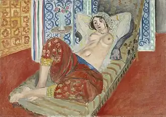 Odalisque à la culotte rouge, 1921 – Musée national d'Art moderne, Paris.