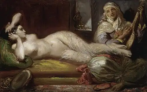 Odalisque CouchéeThéodore ChassériauCollection privée