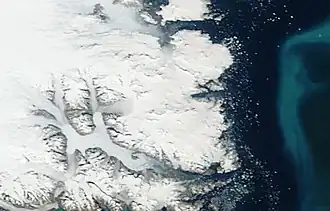 Vue de la terre d'Odin