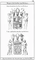 Armoiries des comtes d'Oertzen