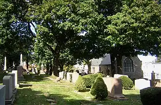 Vue du cimetière Ohabei Shalom