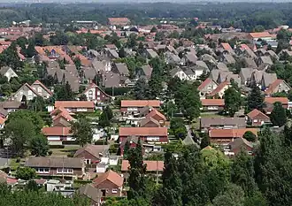 La cité vue depuis les terrils nos&nbsp;116 et 117.