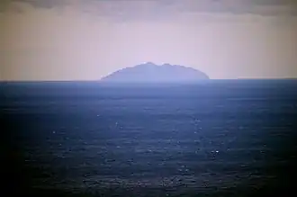 Vue de l'île.