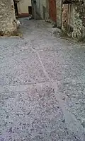 Routes à l'abandon dans Camini.