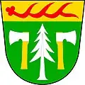 Blason de Oldřichov v Hájích