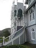 Entrée de la Villa Lysøen