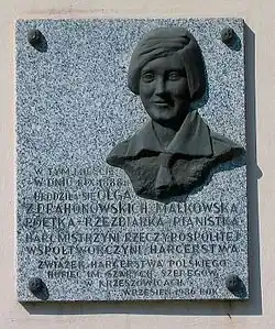 Buste d’Olga Drahonowska-Małkowska