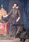 Richard Sackville Earl of Dorset, Isaac Oliver.