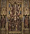 Retable. Détail