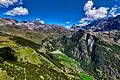 Le haut vallon d'Ollomont.