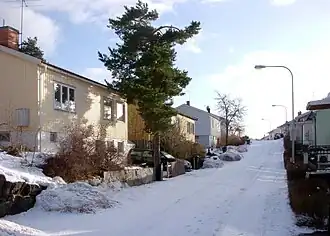 Olovslund, Taptesrarvägen.