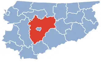 Localisation de Powiat d'Olsztyn