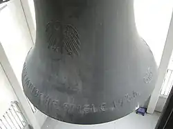 La cloche olympique de Berlin (Olympiaglocke).