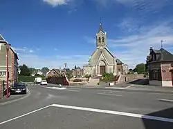 L'église.
