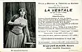 Georgette Bastien pour La Vestale.