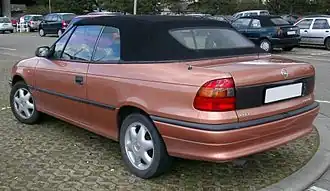 Opel Astra F cabriolet (1994–2000)
