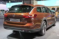 Country Tourer, vue arrière