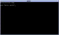 Description de l'image OpenBSD vi Editor Ruby Hello World.png.