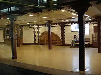 Quai de la station.