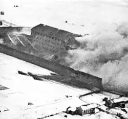 Photo aérienne de la prison d'Amiens