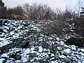 Côté est de l'oppidum de la Fare.