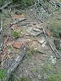 Éléments de fouilles sur le site de l'oppidum.