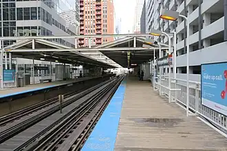Une rame en station