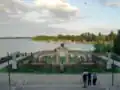 Orangerie, lac de Schwerin.