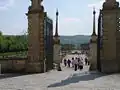 Entrée vers l'Orangerie à la Versailles