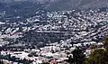 Vue sur Oranjezicht et le parc De Waal