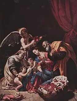 La Sainte Famille (peinture, entre 1600 et 1609).