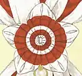 Rosette de l'écharpe de l'ordre