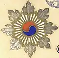 Médaille en plaque de l'ordre, 2ème classe, avers