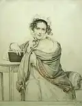 Portrait de la princesse Chtcherbatov, née comtesse Sophie Apraxine, par Oreste Kiprensky