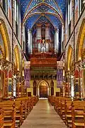 L'orgue de la basilique, l'un des plus grands d'Europe.